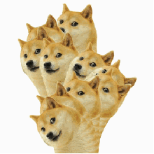 白菜党: 歪瓜出品 doge神烦狗拼图 252片 送套套湿巾