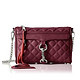  中亚Prime会员：REBECCA MINKOFF Quilted mini MAC 女士斜挎包　