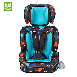 小龙哈彼儿童安全座椅汽车用9个月0-4-7岁婴儿宝宝3-12岁通用便携