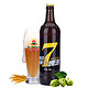 泰山 原浆啤酒七天鲜活精酿黄啤8度720ml*6瓶  国产整箱装 1箱