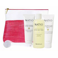 NATIO 洋甘菊基础护肤三件套装 洁面乳100g + 爽肤水250ml + 保湿霜100g
