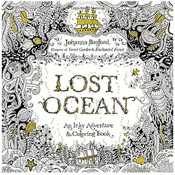《Lost Ocean》迷失海洋 英文原版涂色书