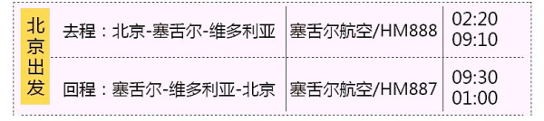 北京/上海-塞舌尔 8天6晚自由行