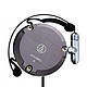 audio-technica 铁三角 ATH-EM7X 复刻版耳挂式耳机 运动挂耳式 灰色