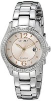 Citizen 西铁城 FE1140-86X 施华洛世奇 女士光动能腕表
