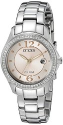 Citizen 西铁城 FE1140-86X 施华洛世奇 女士光动能腕表