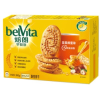 belVita 焙朗 早餐饼干 坚果蜂蜜味/混合莓果味/牛奶谷物味 300g