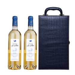Chateau le Raz Montravel 乐滋城堡 半甜白葡萄酒 礼盒装 750ml*2支