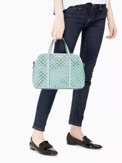 kate spade NEW YORK newbury lane caning small rachelle 女士单肩包