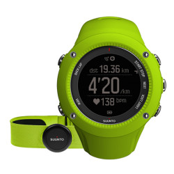 SUUNTO 颂拓 Ambit3 运动腕表（含心率带）+凑单品 白色/绿色