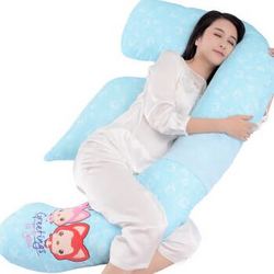 乐孕孕妇枕头抱枕孕妇侧卧枕F型护腰侧睡枕靠枕用品