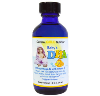 California Gold Nutrition 婴幼儿DHA补充剂 59ml