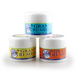 Gran's remedy 老奶奶 神奇除脚臭鞋臭粉 50g*3件（（原味+薄荷味+香味） 