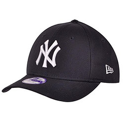 New Era 男童 MLB Basic NY Yankees 9Forty 可调节棒球帽