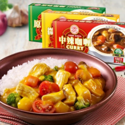 安记 咖喱块 中辣/微辣/原味组合装 100g*3盒 