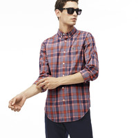 拉科斯特 LACOSTE Colorful Checked 男士休闲衬衫