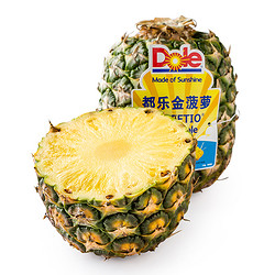 Dole 都乐 菲律宾无冠金菠萝 1个0.9-1.35kg