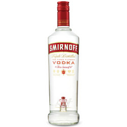 斯米诺（Smirnoff）洋酒 （红）伏特加 750ml