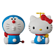 MEDICOM TOY UDF系列 DORAEMON × HELLO KITTY 联名款手办