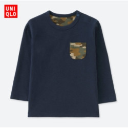 优衣库 UNIQLO 优衣库 婴幼儿 圆领长袖T恤