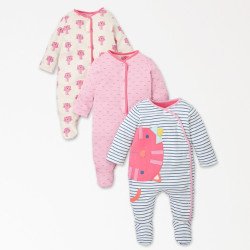 mothercare 婴儿连体衣 3件装 