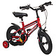 gb好孩子儿童自行车 宝宝自行车童车GB1456Q-K305D(红色 )14寸