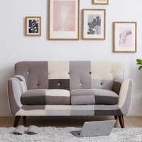 A家家具 ADS-005-3 布艺沙发