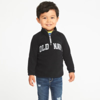OLD NAVY 男幼童 抓绒半开拉链卫衣