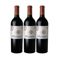 历史新低、值友专享：Almaviva 活灵魂 干红葡萄酒 2014 750ml*3支 套装版