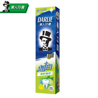 DARLIE 黑人 超白牙膏家庭套装 6支装540g