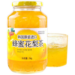 全罗道韩国原装进口全罗道蜂蜜花梨茶1kg多少钱 什么值得买