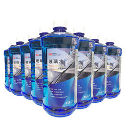 3M 高效清洁玻璃水0℃ 通用型2升*8瓶装 PN7017