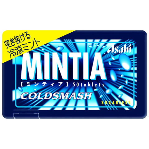 凑单品asahi朝日mintia无糖清凉薄荷糖50粒10盒