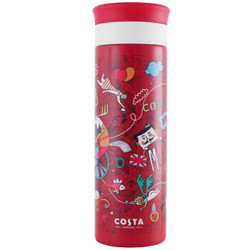  COSTA 咖世家 不锈钢保温杯  奇幻梦境 红 320ml *2件 +凑单品