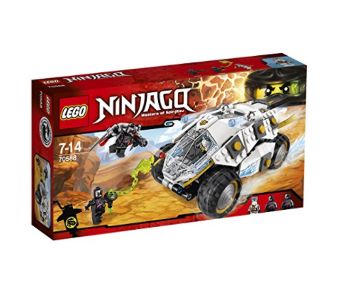 lego乐高ninjago幻影忍者系列70588钛忍装甲战车