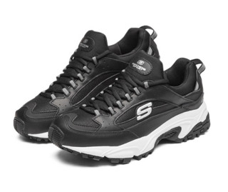 SKECHERS 斯凯奇 SPORT系列 男款休闲运动鞋  666028-NVY海军蓝色 39.5