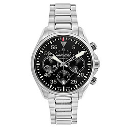 HAMILTON 汉米尔顿 Khaki Aviation 卡其航空系列 H64666135 男士机械腕表