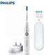 移动端：飞利浦(Philips)电动牙刷HX6730 电动牙刷充电式声波震动式三种刷牙模式两分钟计时电动牙刷 成人hx6730