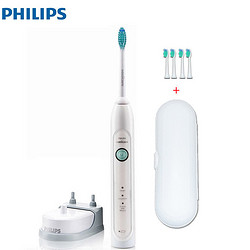 飞利浦(Philips)电动牙刷HX6730 电动牙刷充电式声波震动式三种刷牙模式两分钟计时电动牙刷 成人hx6730