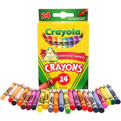 Crayola 绘儿乐 24色彩色蜡笔