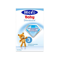 Hero Baby 婴儿奶粉3段 10个月以上 800克 荷兰本土奶粉