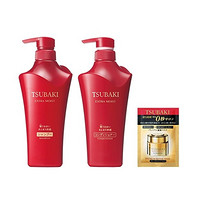 中亚Prime会员，凑单品：SHISEIDO 资生堂 Tsubaki 丝蓓绮 奢耀柔艳洗护套装 500ml 2瓶