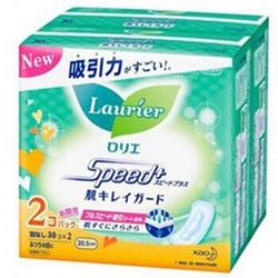 Laurier 乐而雅 柔肤贴身日用卫生巾 20.5cm*30片*2包 *6件