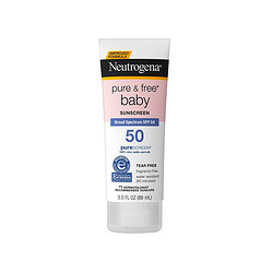 Neutrogena 露得清 纯净宝宝防晒霜SPF50 85克/支 *2件