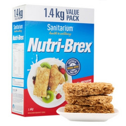 Sanitarium Nutri-Brex 优粹麦 低脂谷物麦片 1.4kg*3盒