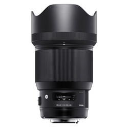 SIGMA 适马 ART85mm F1.4 DG HSM 全画幅 大光圈定焦镜头 人像肖像特写（佳能卡口镜头）