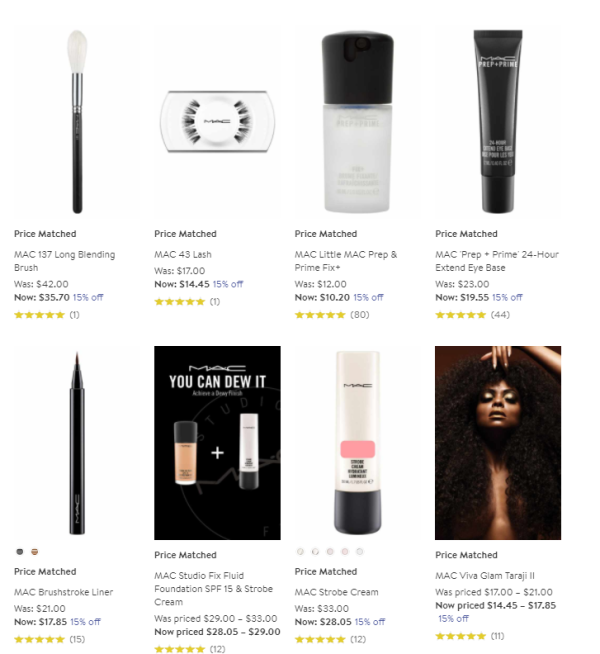促销活动:NORDSTROM MAC部分彩妆