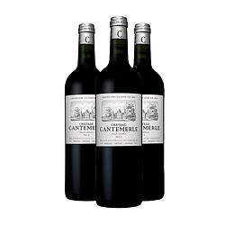 CH. CANTEMERLE 佳得美庄园 干红葡萄酒 750ml *3支