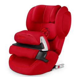 cybex Juno 2-fix 儿童安全座椅+提篮 isofix 0个月-4岁 ADAC 热辣红
