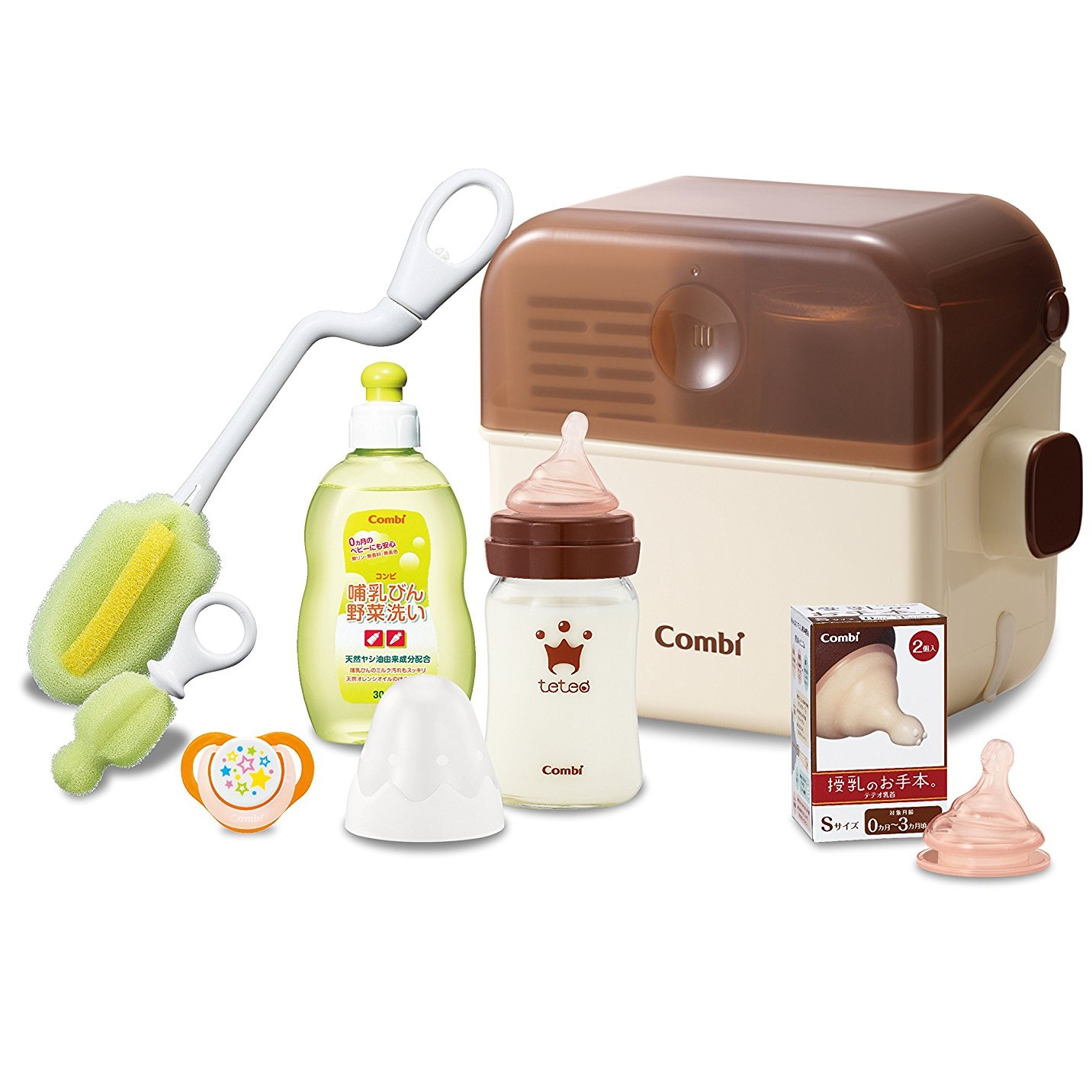 combi 康贝 哺乳用品 奶瓶7件套